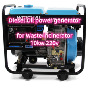 Diesel Oil power generator for Waste Incinerator  10kw 220v