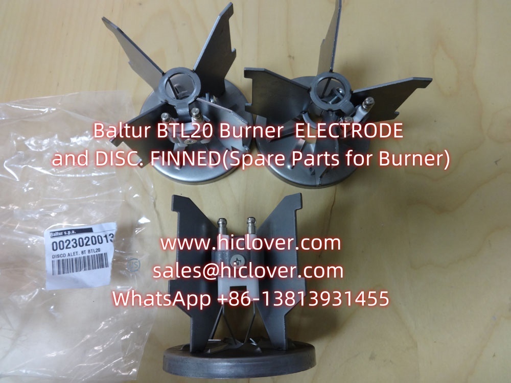 Baltur BTL20 Burner ELECTRODE and DISC. FINNED(Spare Parts for Burner)